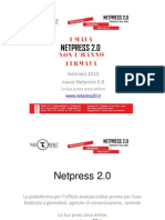 Netpress 2.0 presentazione della Piattaforma per ufficio stampa 2.0