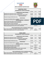 Calendario Academico de La Fini 2013