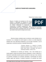 Indicação de Transfusão Sanguinea