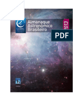 Almanaque Astronômico Brasileiro 2013