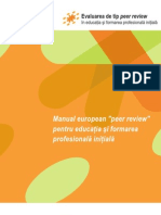 Peer Review European P R Manual RO