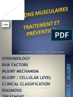 Lesions Musculaires Sion 2010