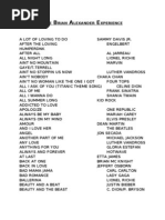 3 Shot Karaoke by Artist 12-13-13 | PDF | Country Music | Musicians