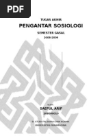 Download PENGANTAR SOSIOLOGI by Riefa SN12036824 doc pdf