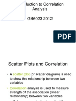 Introduction To Correlation Analysis GB6023 2012