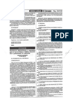 D.S. 005-2004-IN - Establecen Disposiciones y Requisitos para El Uso de Lunas o Vidrios Oscurecidos o Polarizados en Vehículos