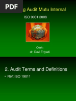 Download Audit Mutu Internal ISO 9001 by Devi Triyadi SN120390747 doc pdf