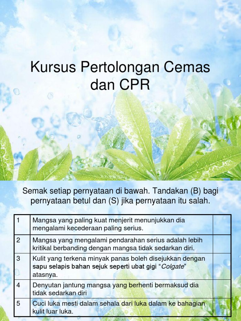 Pertolongan Cemas Pdf