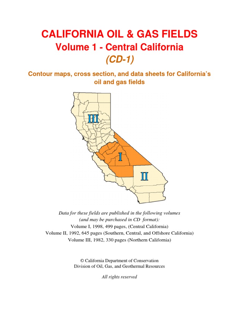 Central California Oil Field Properties