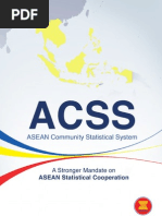 Download ASEAN Community Statistical System ACSS Committee booklet 2012 by ASEAN SN120405556 doc pdf