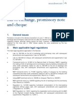 27.bill of Exchange Promissory Note and Check