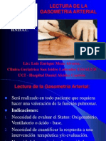 Lectura de La Gasometria Arterial