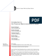 Introduction to the Financial Macro-Econometric Model