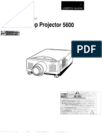 Proxima dp5600 Projector Manual