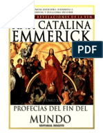 Tomo 15 - Profecías del fin del mundo - Beata Ana Catalina Emmerick - Visiones y Revelaciones