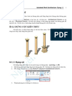 Thiết kế cột trong Revit