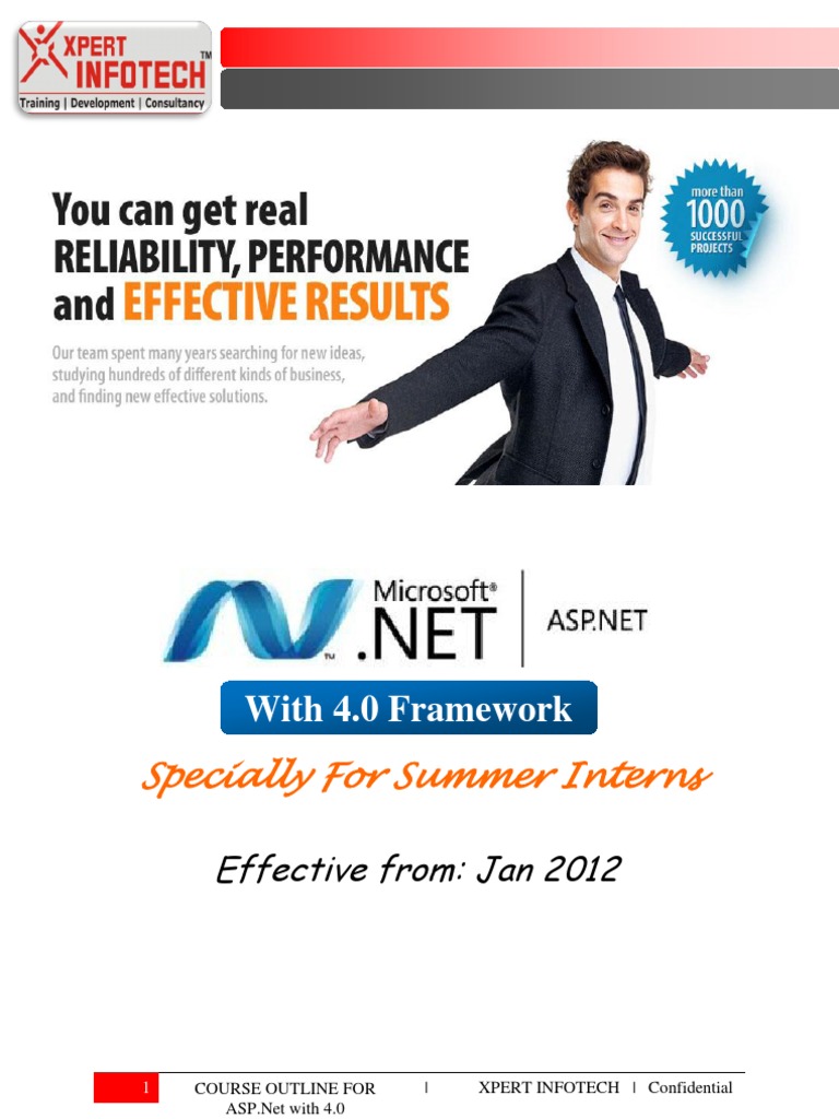 ASP.NET 4.0 Summer Internship Course | PDF | Language Integrated Query ...