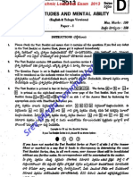 APPSC Polytechnic Lecturers Exam GS Solved Paper