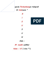 Download Sejarah Perkembangan Kaligrafi di Duniadocx by fikhar97 SN120444708 doc pdf