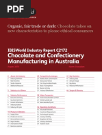 Download Chocolate and Confectionery Manufacturing in Australia Industry Report by Divya Prakash SN120454625 doc pdf