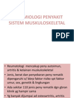 Epidemiologi Sistem Muskuloskeletal