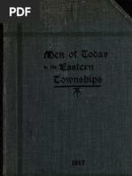 Download Men of today in the Eastern Townships 1917  by Nancy  SN120462232 doc pdf