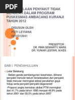 Download Pengelolaan Penyakit Tidak Menular Puskesmas Ambacang Kuranji Padang by Puti Leviana SN120467839 doc pdf
