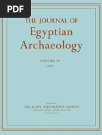 THE JOURNAL OF Egyptian Archaeology