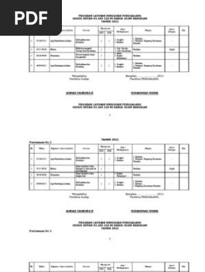 Program Latihan Mingguan