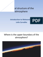 Vertical Structure of The Atmosphere: Introduction To Meteorology Leila Carvalho