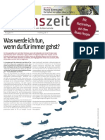 Lebenszeit - Zeitung Für Diskurs & Ethik Am Lebensende - Ausgabe #1 - Was Werde Ich Tun, Wenn Du Für Immer Gehst?