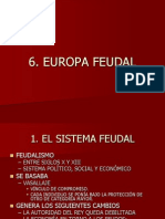 Tema 6. La Europa Fuedal