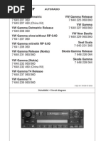 Download VW Blaupunkt Gamma V Service Manual ENG-GER by    SN120489923 doc pdf