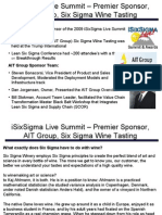iSixSigma Live Summit Six Sigma Wine Tasting 3