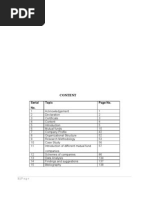 Finance Project Mba