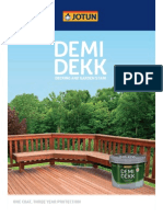 Demidekk Decking & Garden Stain Colour Card