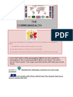 THE Commonwealth: Activity 1