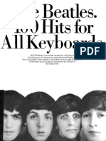 Beatles - 100 Hits For All Keyboards (Arr. Chris Norton) PDF