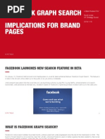 Facebook Graph Search - Implications for Brand Pages