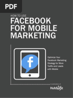 Download How To Use FACEBOOK FOR MOBILE MARKETING by Humberto Zauli De Oliveira SN120540113 doc pdf