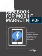 How To Use FACEBOOK FOR MOBILE MARKETING