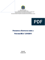 Perguntas e Respostas Sobre a Portaria 2914.11