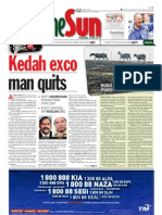 TheSun 2009-02-10 Page01 Kedah Exco Man Quits