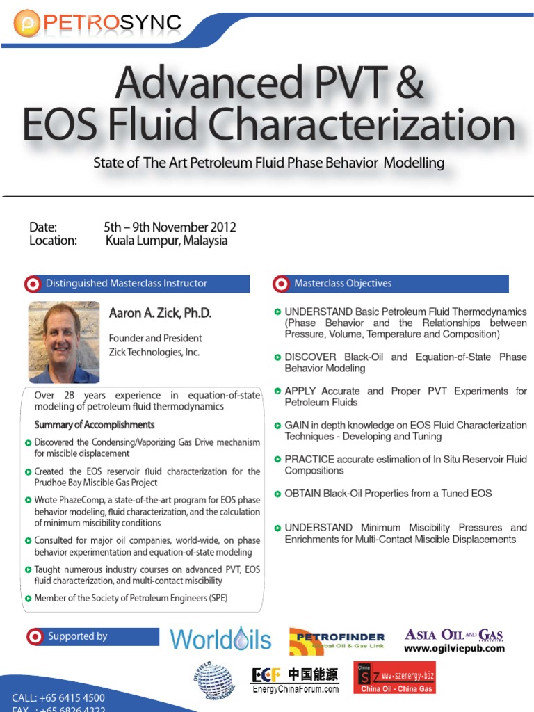 PVT EOS Modelling PDF | PDF | Petroleum Reservoir | Phase (Matter)