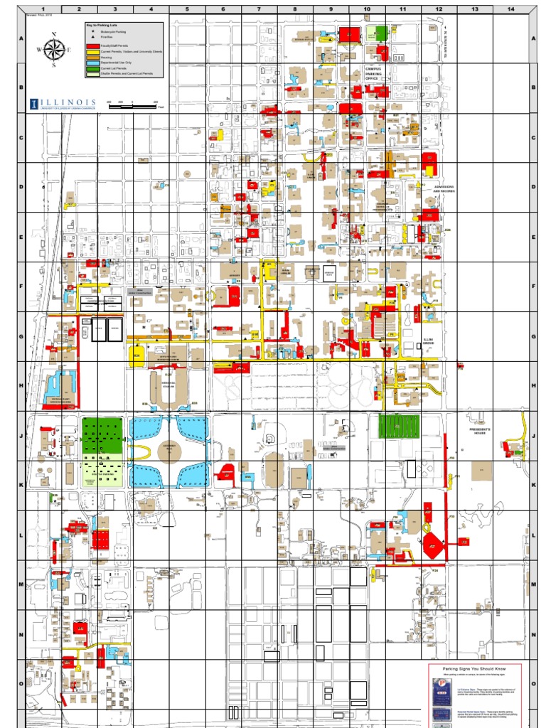 Uiuc Parking Map PDF Chess Openings Abstract Strategy Games