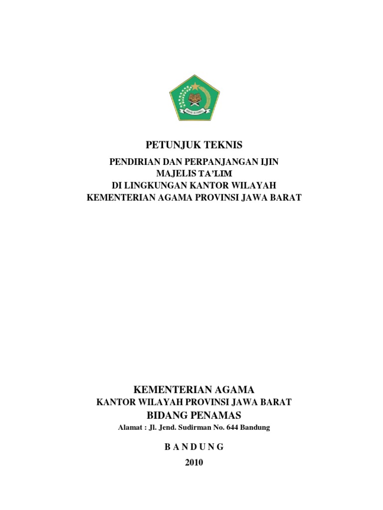 Juknispendirianmajelistaklim