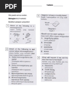 Ujian bulanan 1 matematik kertas 1 tahun 4