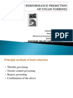 Steam Turbines Performance