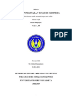 Dinamika Pendaftaran Tanah Di Indonesia PDF