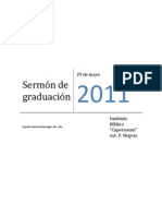 Sermón de Graduacion